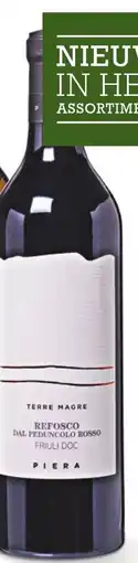 Sligro Terre Magre Refosco dal Peduncolo Rosso aanbieding