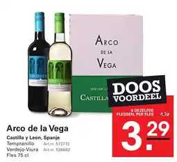 Sligro Arco de la Vega aanbieding