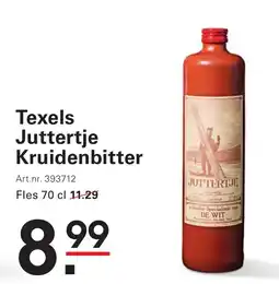 Sligro Texels Juttertje Kruidenbitter aanbieding