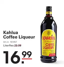 Sligro Kahlua Coffee Liqueur aanbieding