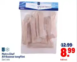 Makro Metro Chef Afrikaanse tongfilet aanbieding