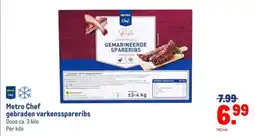 Makro Metro Chef gebraden varkensspareribs aanbieding