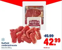 Makro Redfield runderentrecote aanbieding