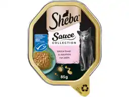 Hoogvliet Sheba Sauce collection zalm aanbieding