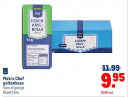Makro Metro Chef geitenkaas aanbieding