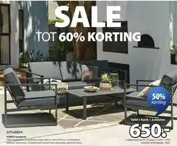 Jysk Jutlandia Vonge loungeset aanbieding
