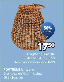 Jysk Rovterne lantaarn aanbieding