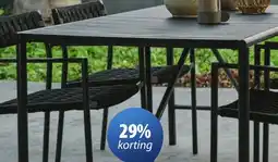 Jysk Vierli tafel aanbieding