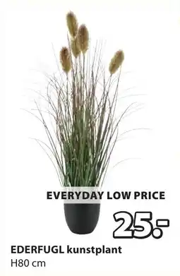 Jysk Ederfugl kunstplant aanbieding