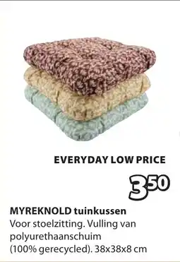 Jysk Myreknold tuinkussen aanbieding