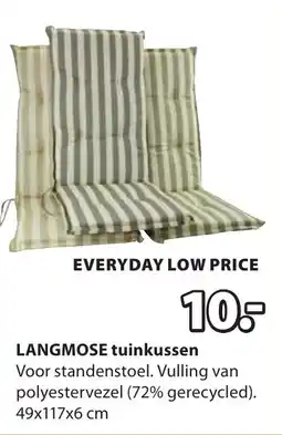 Jysk Langmose tuinkussen aanbieding
