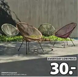 Jysk Ubberup loungestoel aanbieding