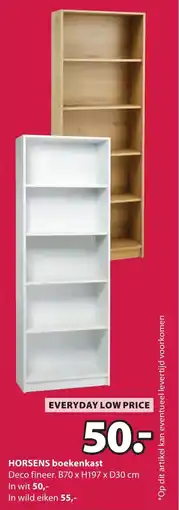 Jysk Horsens boekenkast aanbieding