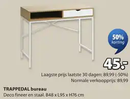 Jysk Trappedal bureau aanbieding