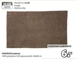 Jysk Fagersta badmat aanbieding