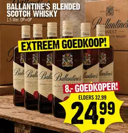 Super Dirck 3 Ballantine's blended scotch whisky aanbieding