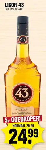 Super Dirck 3 Licor 43 aanbieding