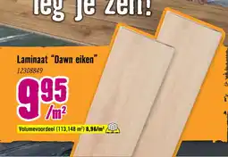 Hornbach Laminaat Dawn eiken aanbieding