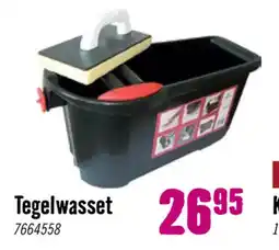Hornbach Tegelwasset aanbieding