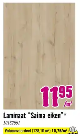 Hornbach Laminaat Saima eiken aanbieding