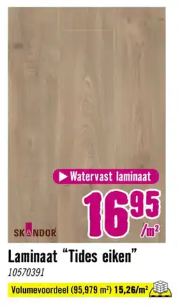 Hornbach SKANDOR Laminaat Tides eiken aanbieding