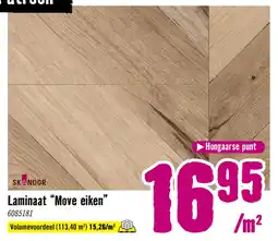 Hornbach SKANDOR Laminaat Move eiken aanbieding