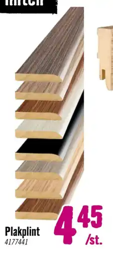 Hornbach Plakplint aanbieding