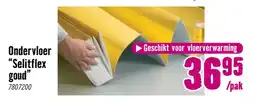 Hornbach Ondervloer Selitflex goud aanbieding