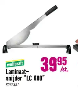 Hornbach Laminaat- snijder LC 600 wolfcraft aanbieding