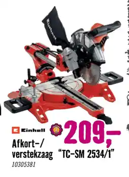 Hornbach Afkort-/ verstekzaag TC-SM 2534/1 aanbieding