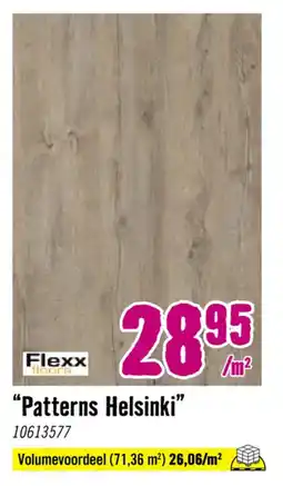 Hornbach Flexx floors Patterns Helsinki aanbieding