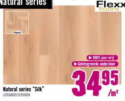 Hornbach Flexx floors Natural series Silk aanbieding