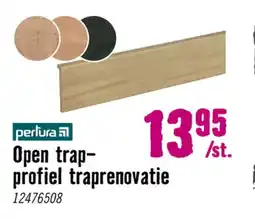 Hornbach Open trap- profiel traprenovatie pertura aanbieding