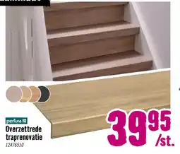 Hornbach Overzettrede traprenovatie pertura aanbieding