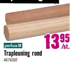 Hornbach Trapleuning rond pertura aanbieding