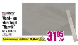 Hornbach MIRAVA Wand- en vloertegel Narvik aanbieding