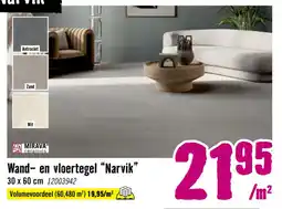 Hornbach MIRAVA ceramics Wand- en vloertegel Narvik aanbieding