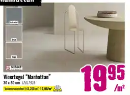 Hornbach MIRAVA ceramics Vloertegel Manhattan aanbieding