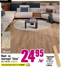Hornbach MIRAVA ceramics Wand- en vloertegel Skien aanbieding