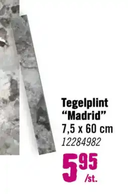 Hornbach Tegelplint Madrid aanbieding