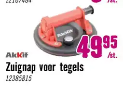 Hornbach Akkit Zuignap voor tegels aanbieding