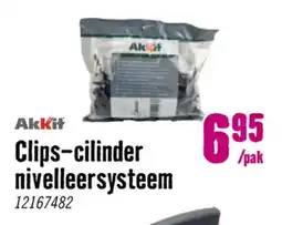 Hornbach Akkit Clips-cilinder nivelleersysteem aanbieding