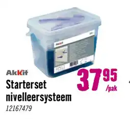 Hornbach Akkit Starterset nivelleersysteem aanbieding