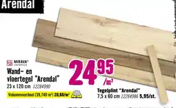 Hornbach MIRAVA ceramics Wand- en vloertegel Arendal aanbieding