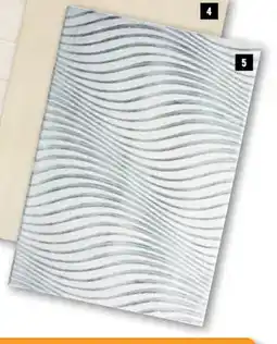Hornbach Vloerkleed Cut Out Wave zilver aanbieding