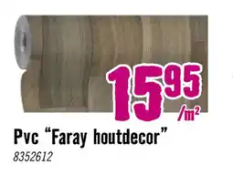 Hornbach Pvc Faray houtdecor aanbieding