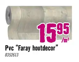 Hornbach Pvc Faray houtdecor aanbieding