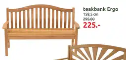 Deka Tuin teakbank Ergo aanbieding