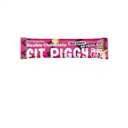 Etos Fit Piggy eiwitreep double chocolate aanbieding