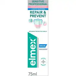 Etos Elmex Sensitive Professional Repair & Prevent + Gum Care Tandpasta 75 ML aanbieding